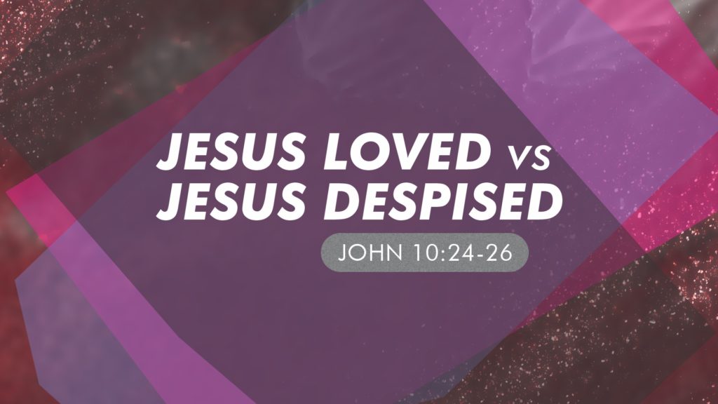 Jesus Loved, Jesus Despised