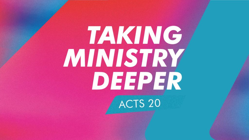 Taking Ministry Deeper