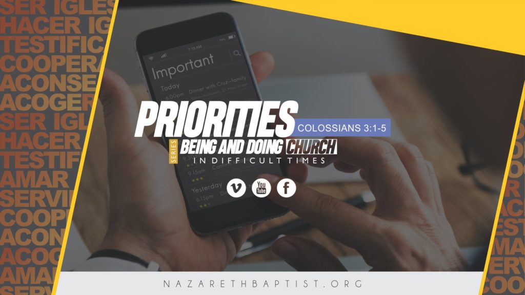 Priorities