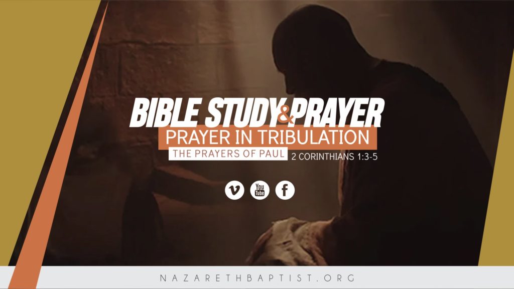 Prayer in Tribulation