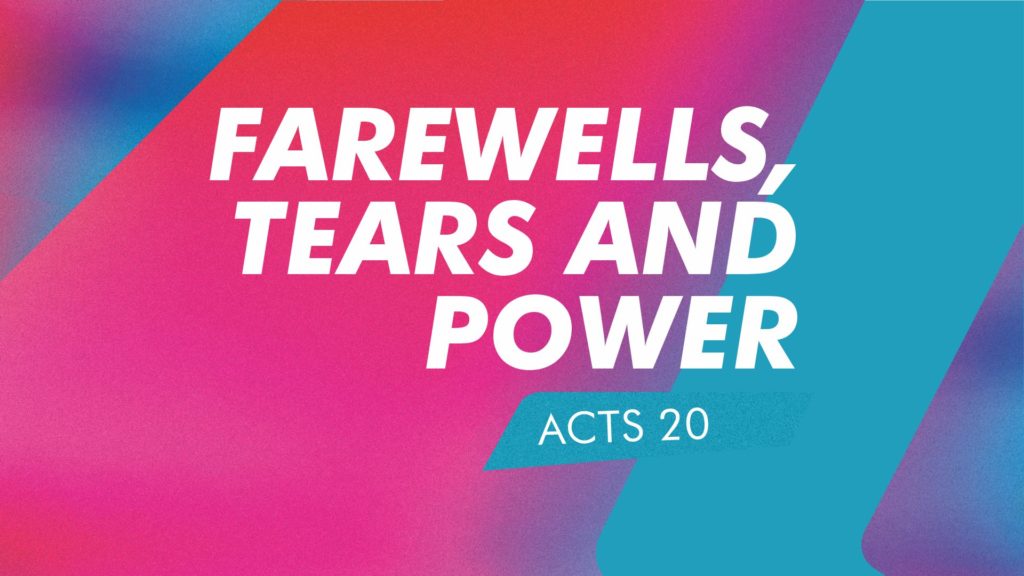 Farewells, Tears and Power